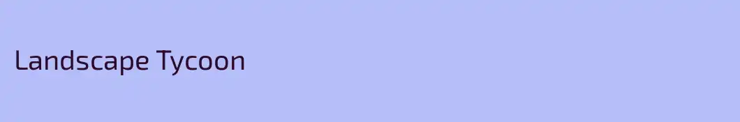 Landscape Tycoon